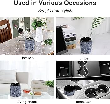 Amazon.co.jp: 灰皿 和風 雲 和柄 波 はいざら PUレザー Ashtray